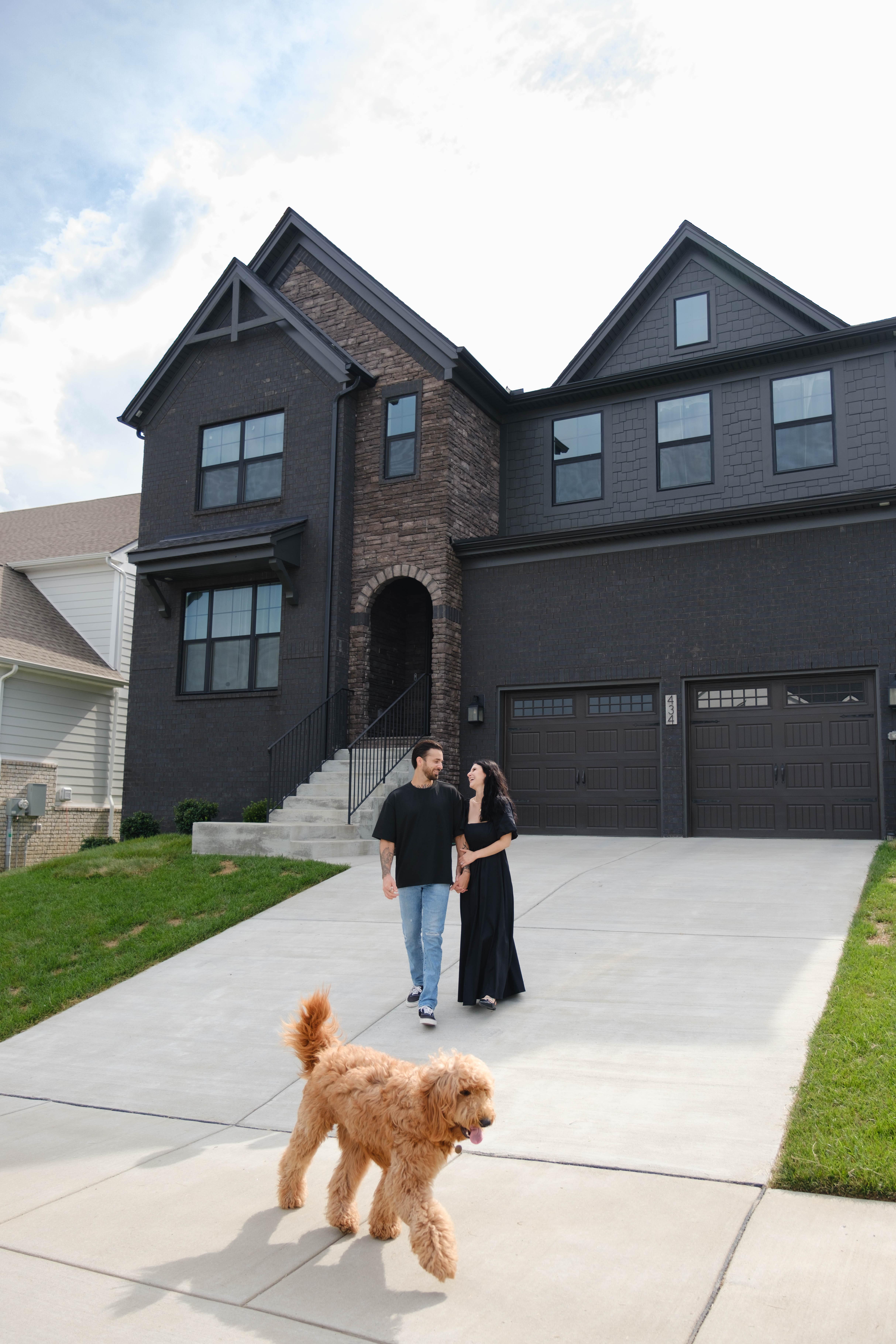 Drees new home welcomes family