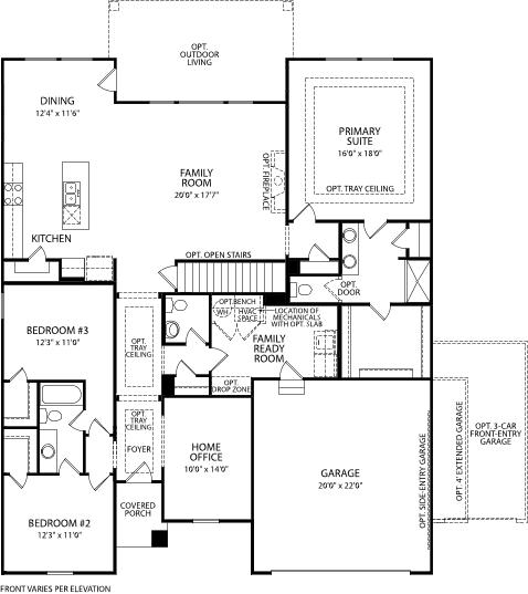 Interactive Floorplan | Interactive Floorplan | Drees Homes